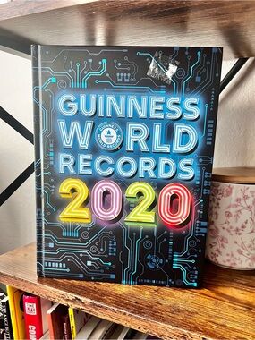 Guinness World Records 2020 Hardcover - Neon Circuit Cover